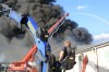 Brand auf der Parkinsel Ludwigshafen