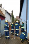 Einsatz nach Gebäudebrand