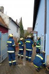 Einsatz nach Gebäudebrand