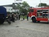 Übung der freiwilligen Feuerwehr Schifferstadt beim THW Ludwigshafen