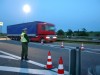 Unterstützung der Polizei bei Autobahnkontrolle auf der BAB 6