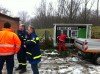 Pumparbeiten am Erlenbruchgraben in Neuhofen