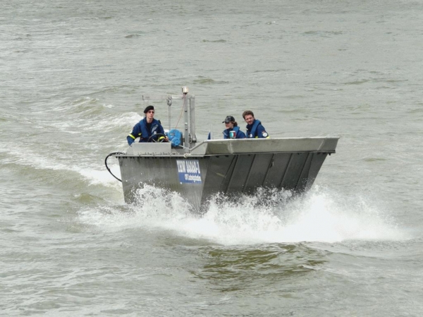 Fahrt auf dem Rhein