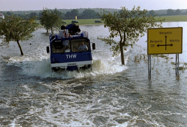 Einsatz an der Elbe 2002